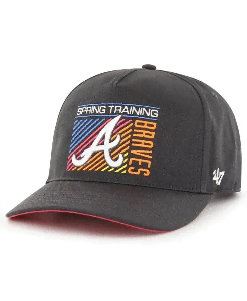 Бейсболка snapback '47 Brand Atlanta Braves 2023 весенняя тренировка чаркоалюре арт. Hat-0