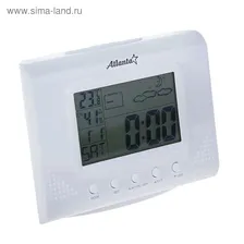 Метеостанция Atlanta ATH-2502, часы, будильник, календарь