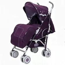 Коляска детская "ATLANTA" purple/rose