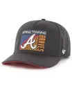 Бейсболка snapback '47 Brand Atlanta Braves 2023 весенняя тренировка чаркоалюре арт. Hat