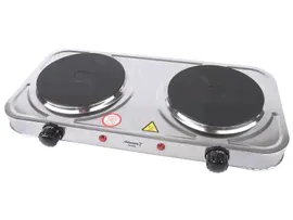 Плитка электрическая двухкомфорочная ATH-1738 silver Atlanta