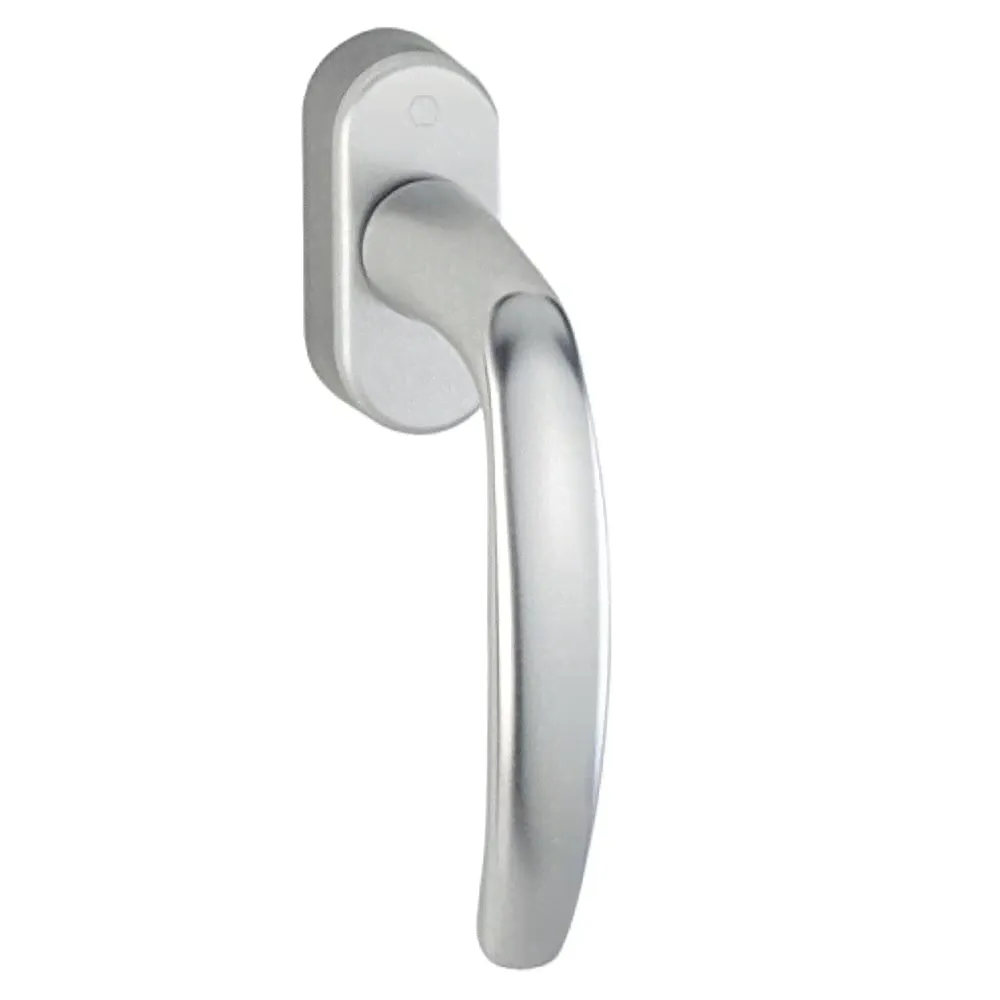 Оконные ручки с замком Hoppe Atlanta Dreh-Kipp-Fenstergriff 0530/US952 Secustik® F1 Alu natur Stift 13