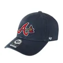 Бейсболка 47 BRAND арт. B-RGW01GWS-NYB Atlanta Braves MLB (темно-синий)