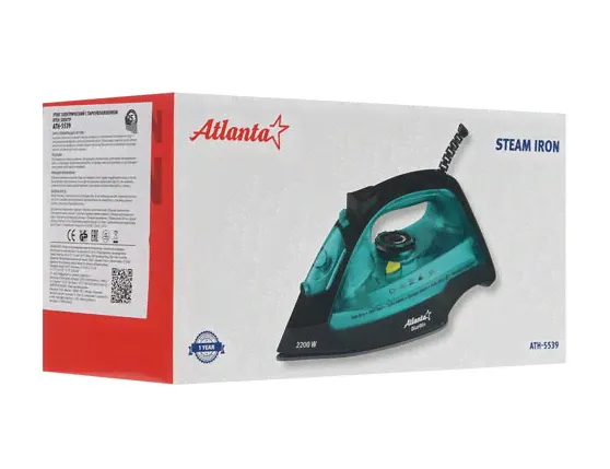 Утюг ATLANTA ATH-5539 (blue)