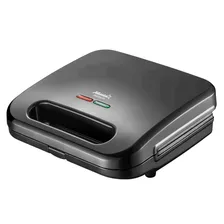 Сэндвичница ATLANTA ATH-1058 (black), 3 вида насадок: сэндвичи, гриль, вафли